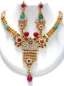 Polki Necklace Set